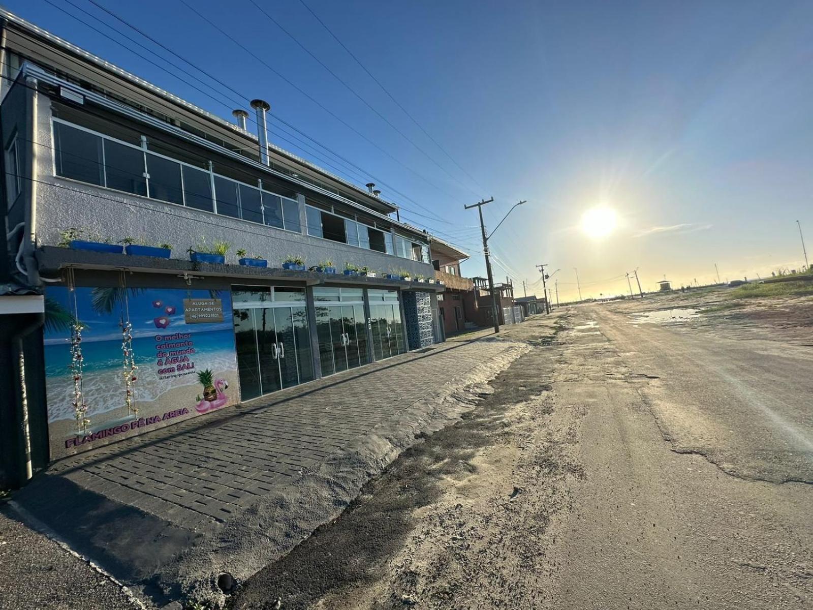 Flamingo Pe Na Areia Economico Matinhos